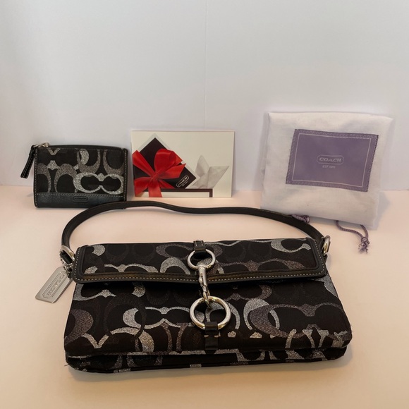 Coach Madison Lurex Flap & Mini Skinny Set - Picture 11 of 11